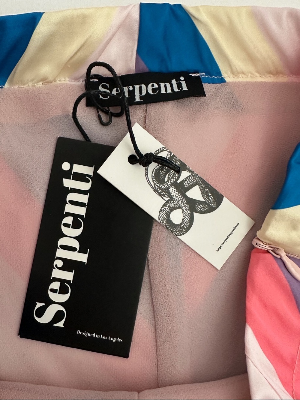 NWT Serpenti Chevron Stripe Ruffle Hem Micro Hot Shorts Pinup Style Retro XSmall - Picture 9 of 13
